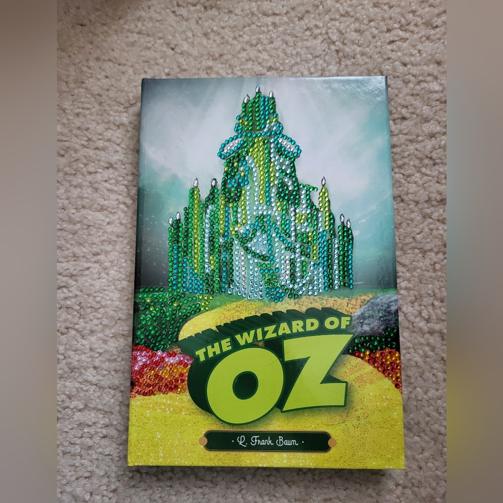 The Wizard of Oz Book With Diamond Art Cover